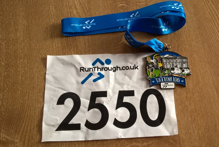 Tatton medal & number